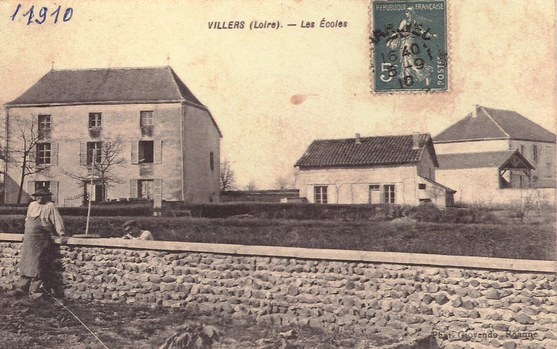 DL033-maison villeret, mairie 1910